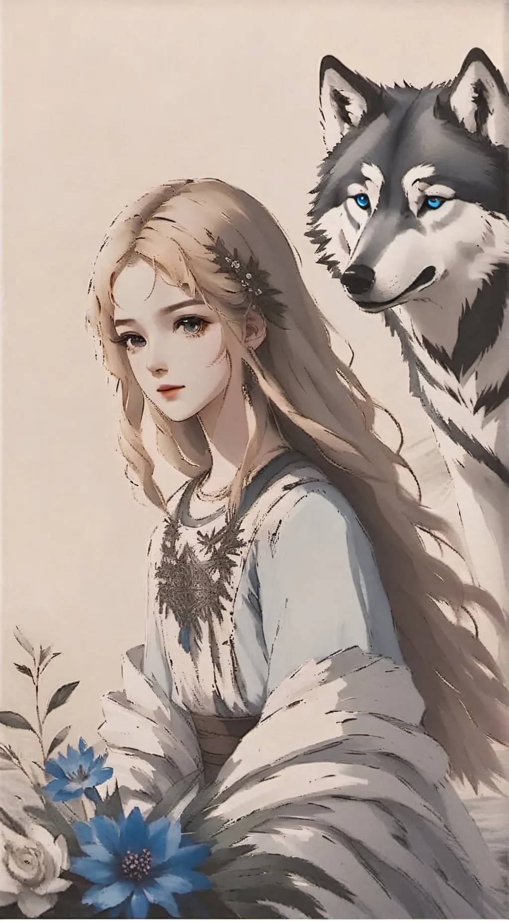 ai character: Lily  background