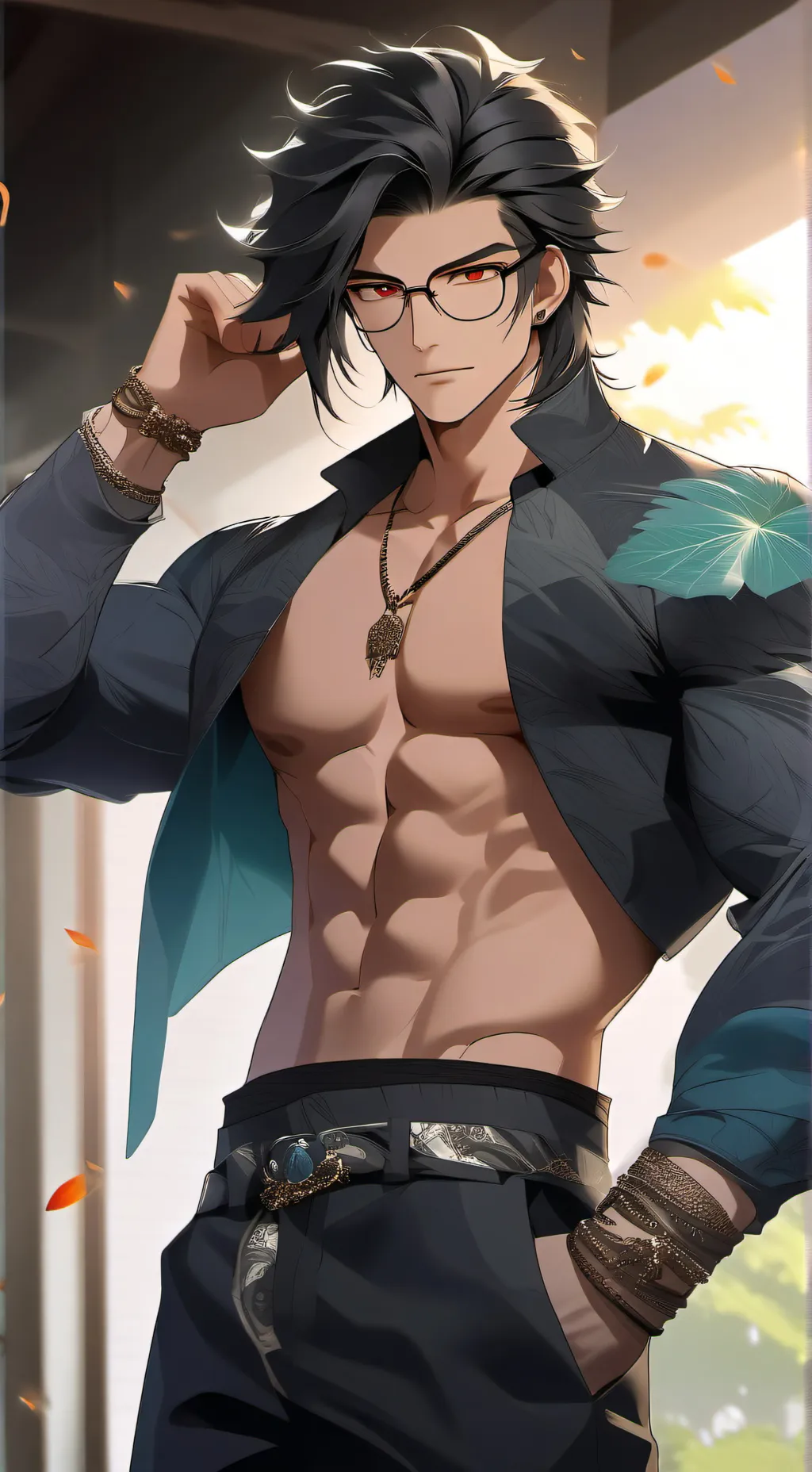 ai character: Max background