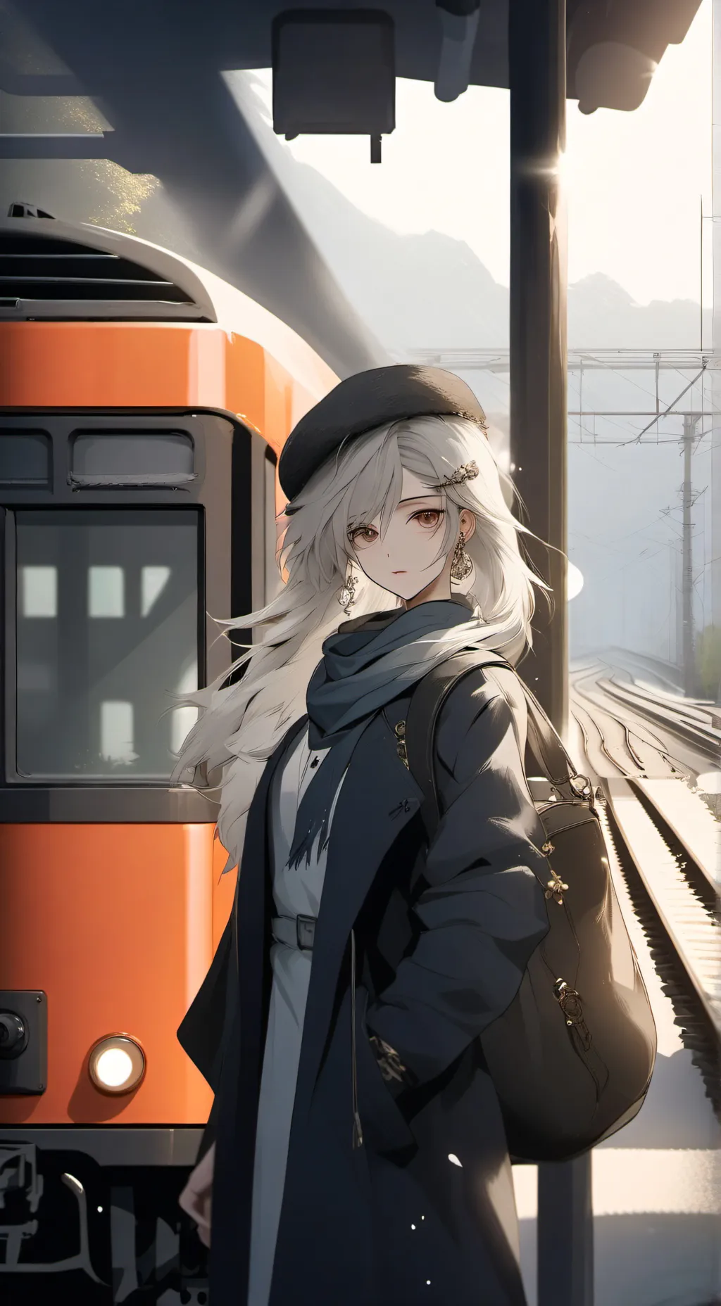 ai character: Platform 8 background
