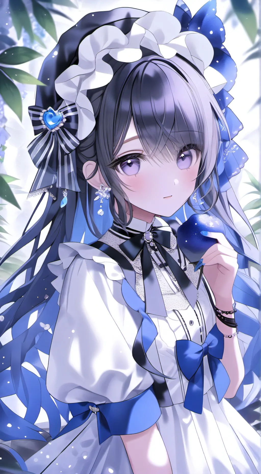 ai character: Luna background