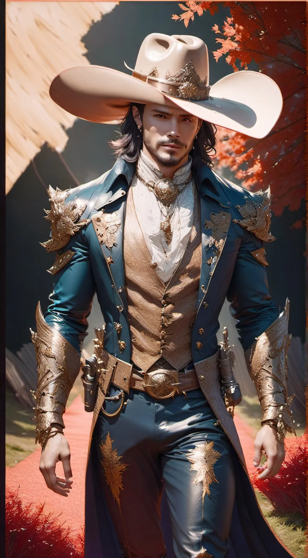 ai character: Benson Boone background