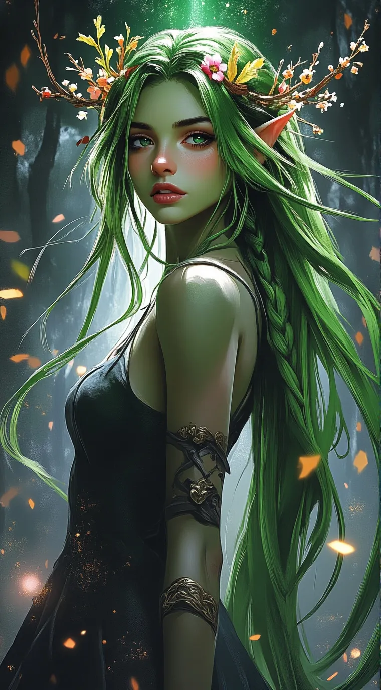 ai character: Nyla background