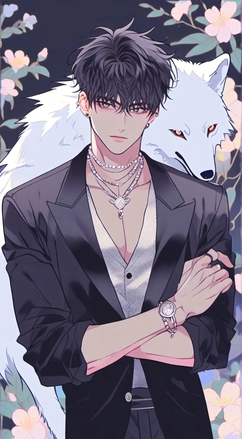 ai character: Leo background