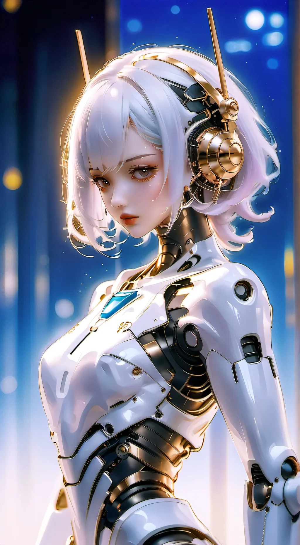 ai character: robot background