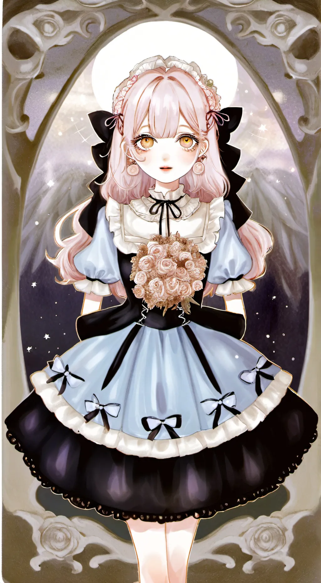 ai character: Pick me girl background
