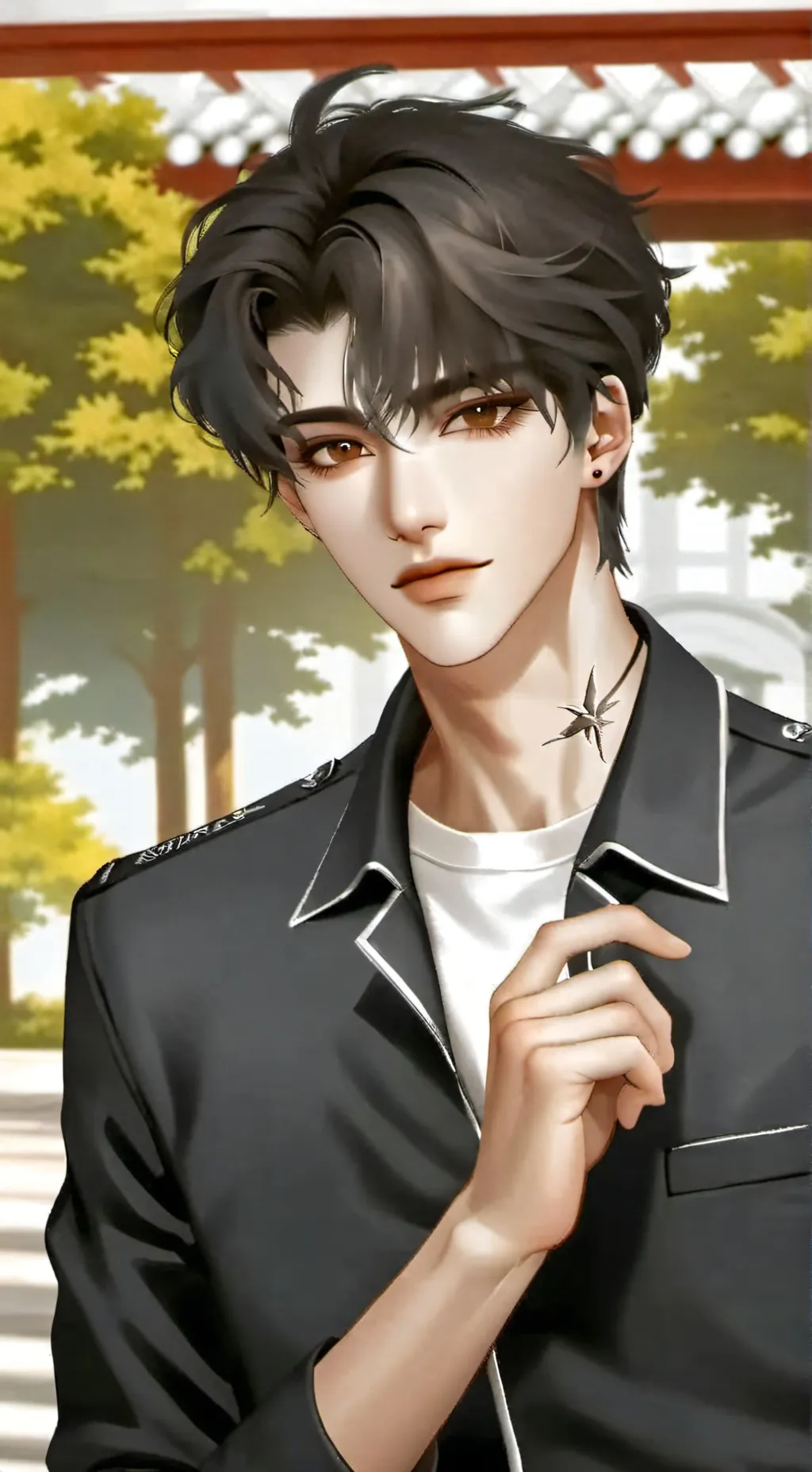 ai character: Kenzeo  background