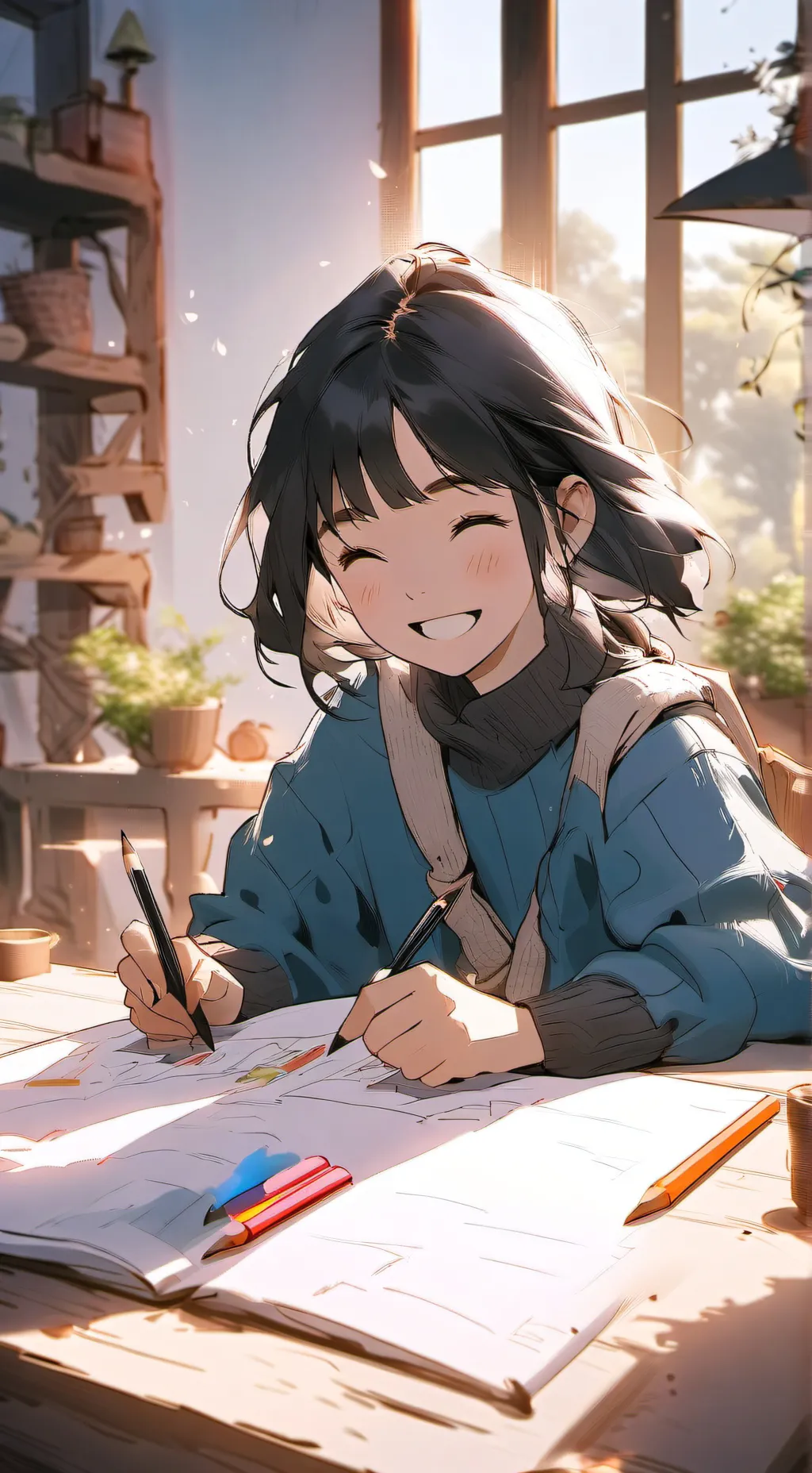 ai character: alexia background