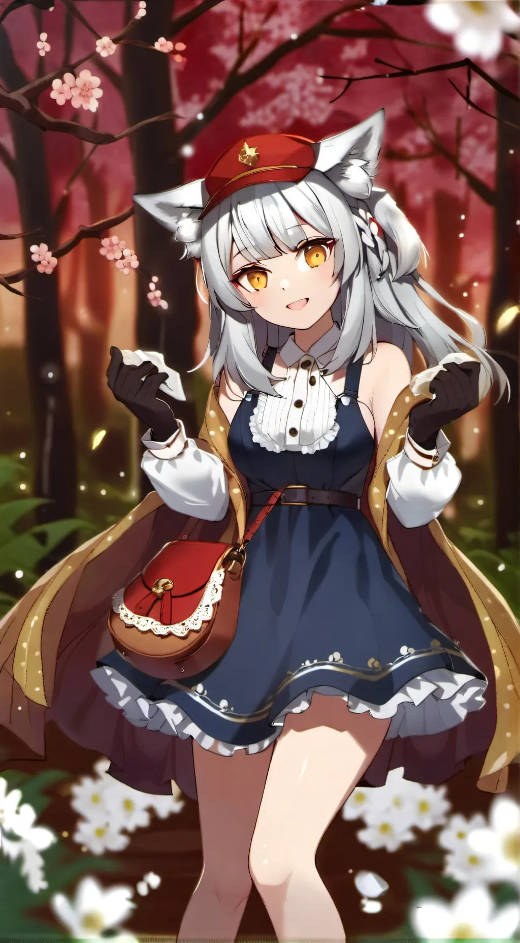 ai character: Maki background