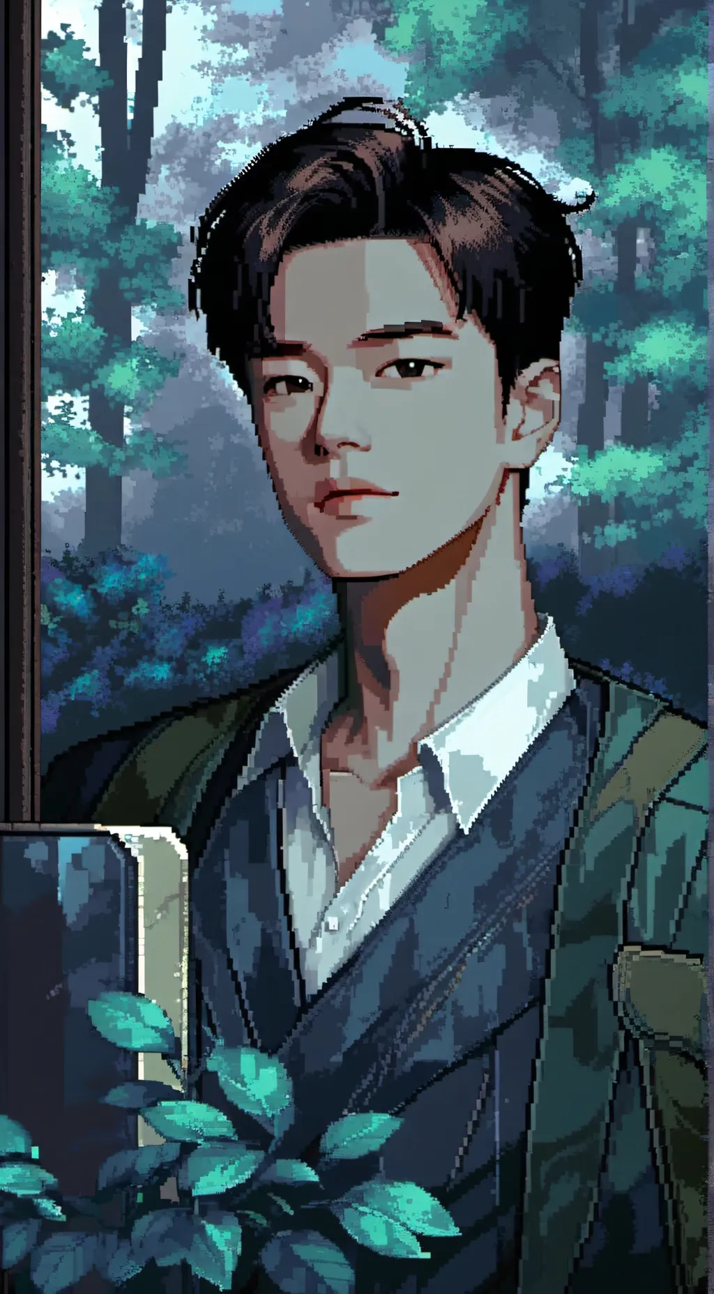 ai character: Alexander  background