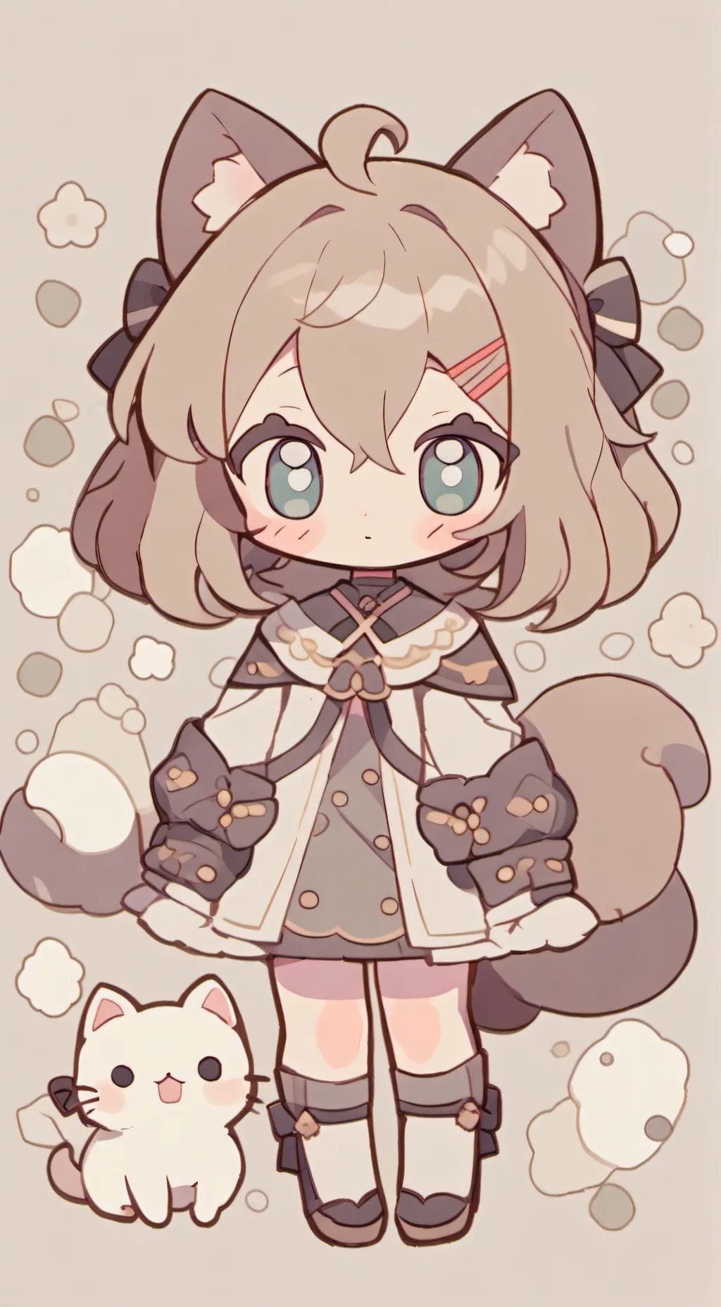 ai character: MHA bebés  background