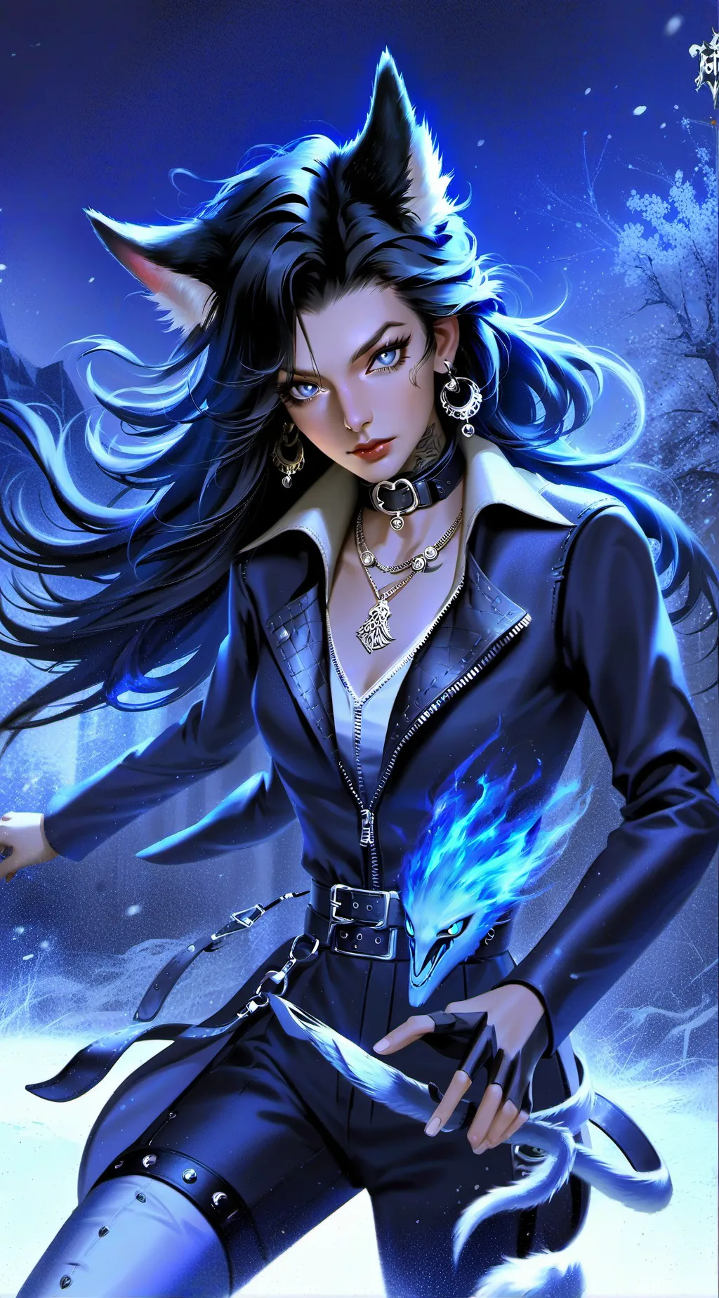 ai character: Nyx  background