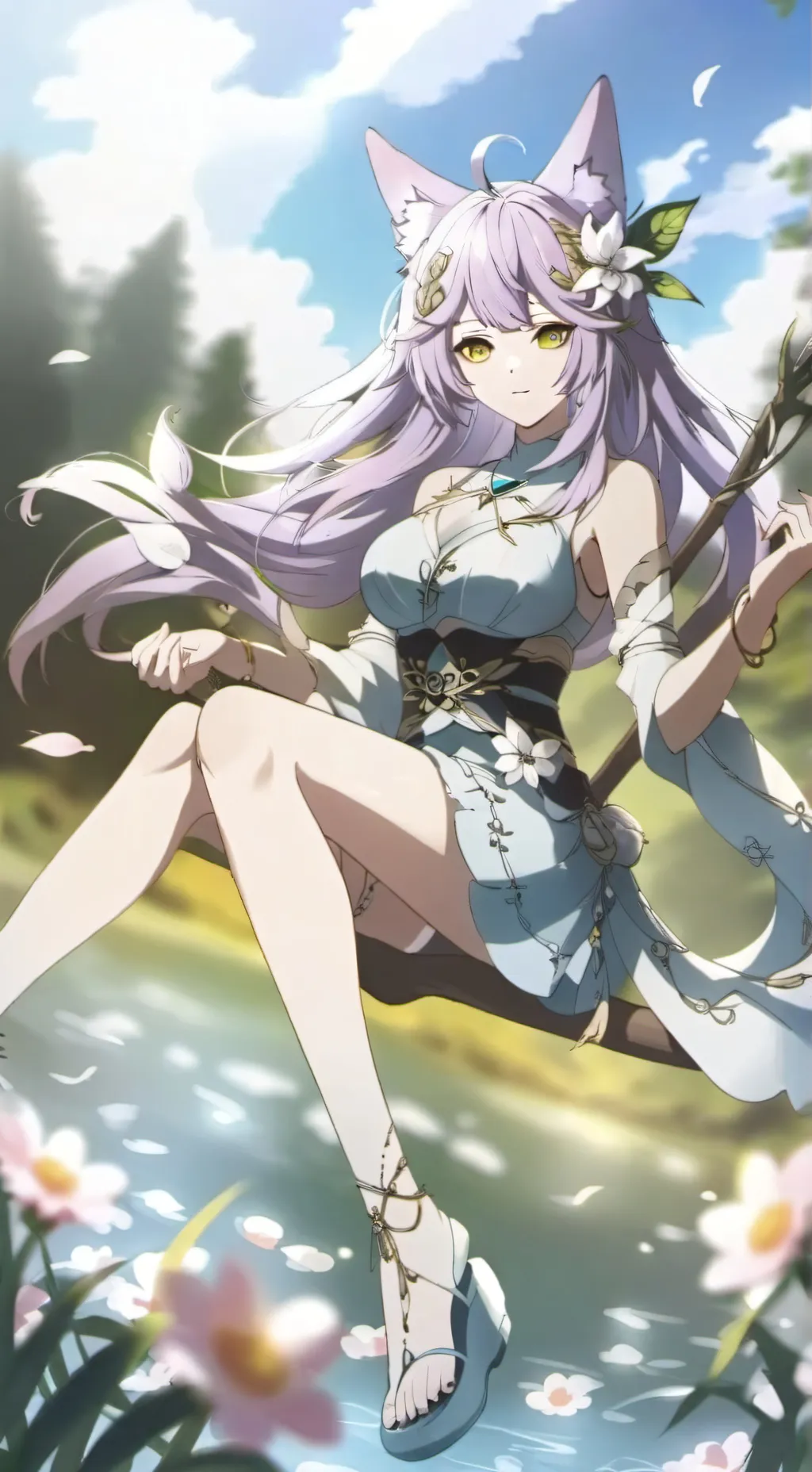 ai character: kj background