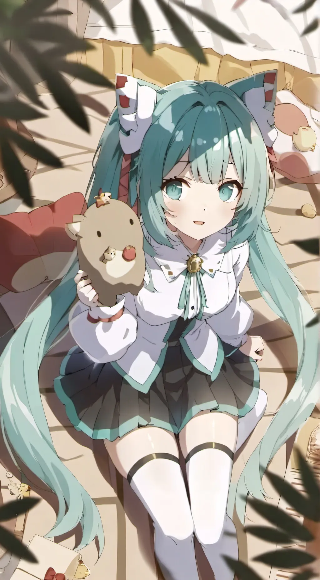 ai character: miku background