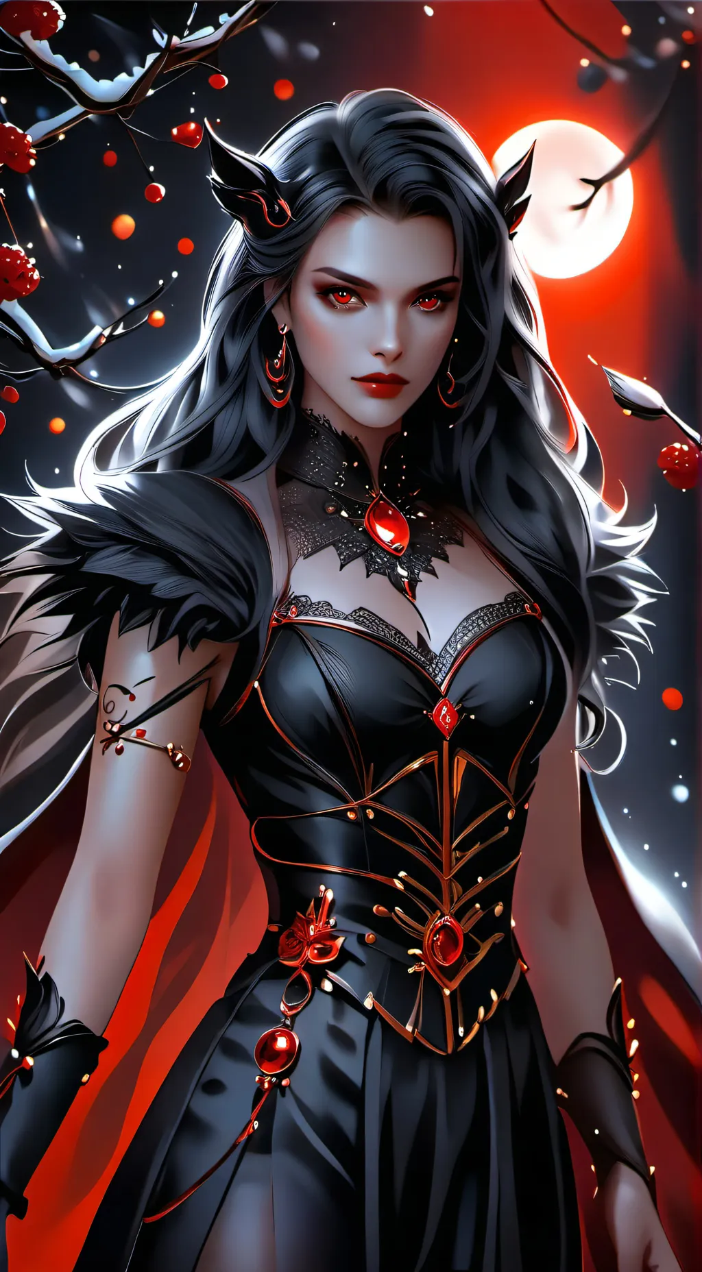 ai character: Lilith  background