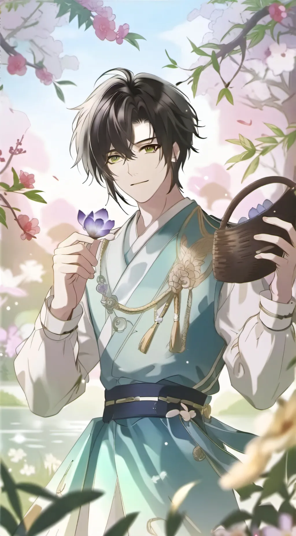 ai character: Leo background