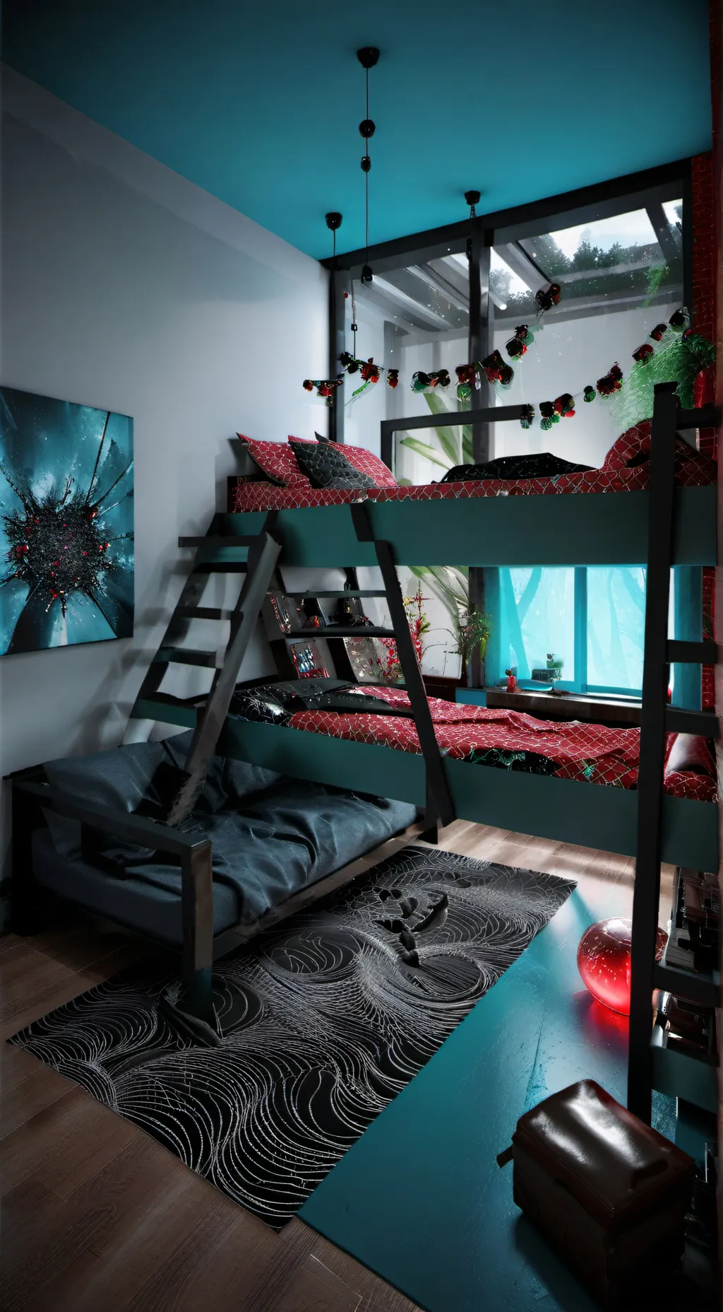 ai character: MHA ROOMMATES background