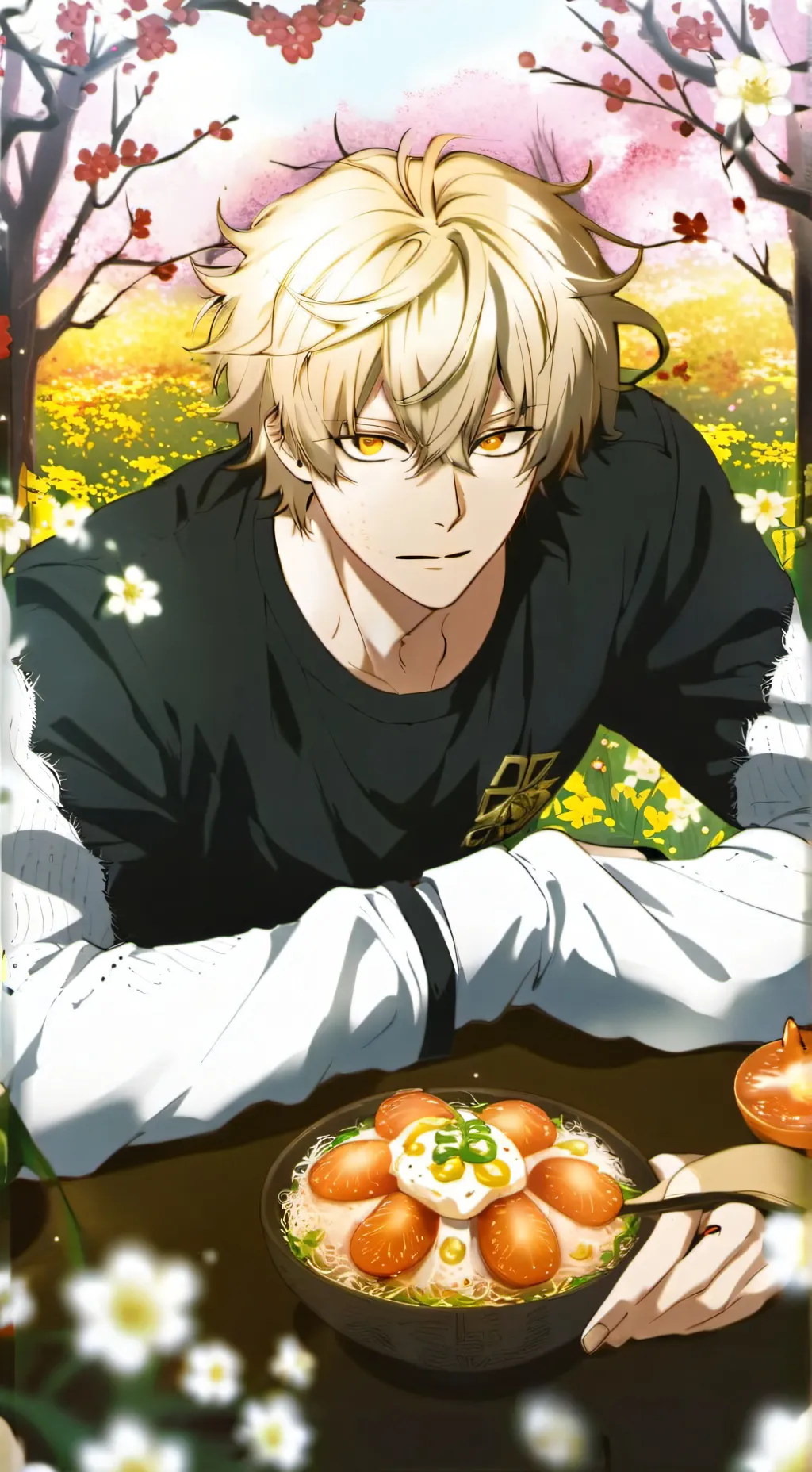 ai character: bakugo yandere background