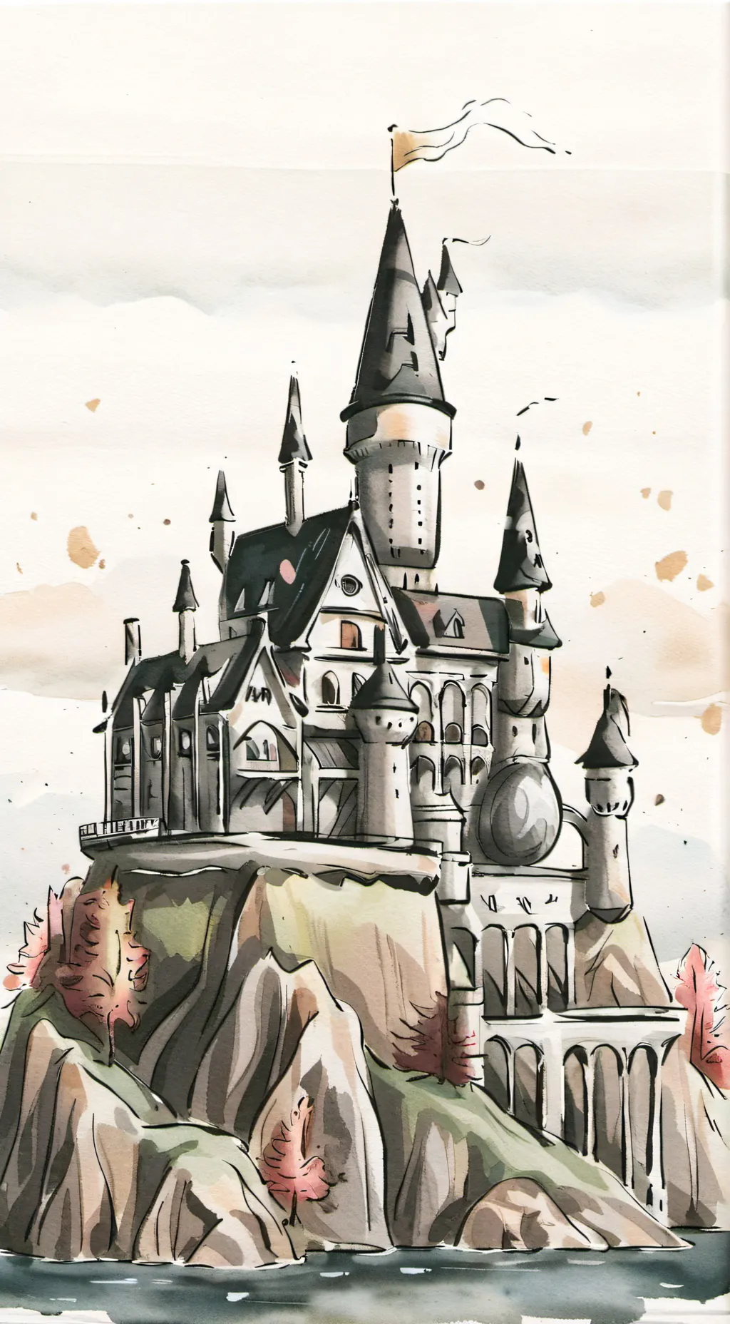 ai character: Hogwarts background