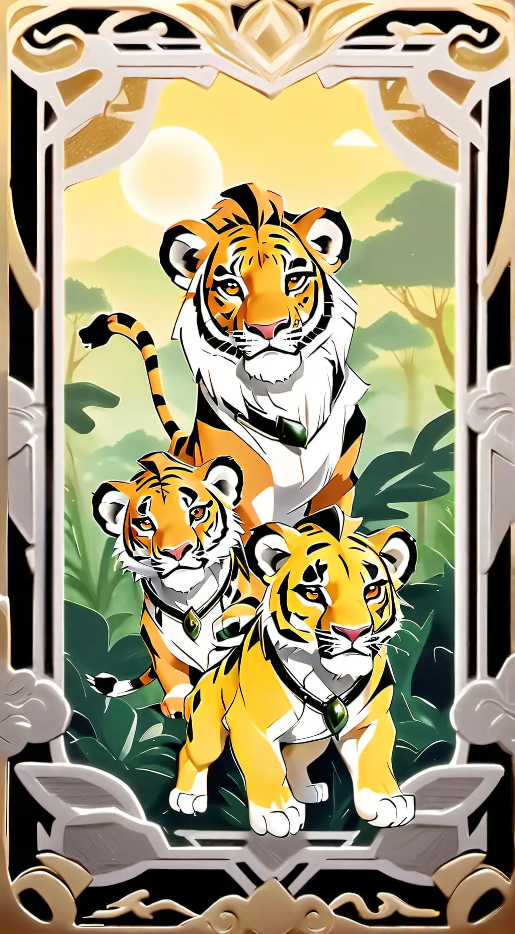 ai character: Lion guard  background