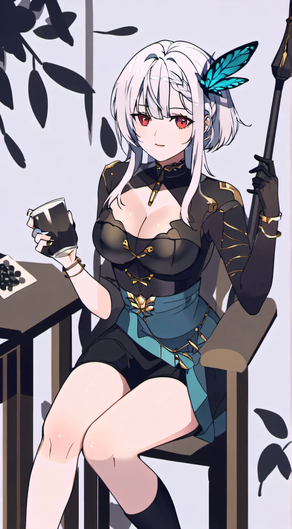 ai character: Reina😏🔥 background
