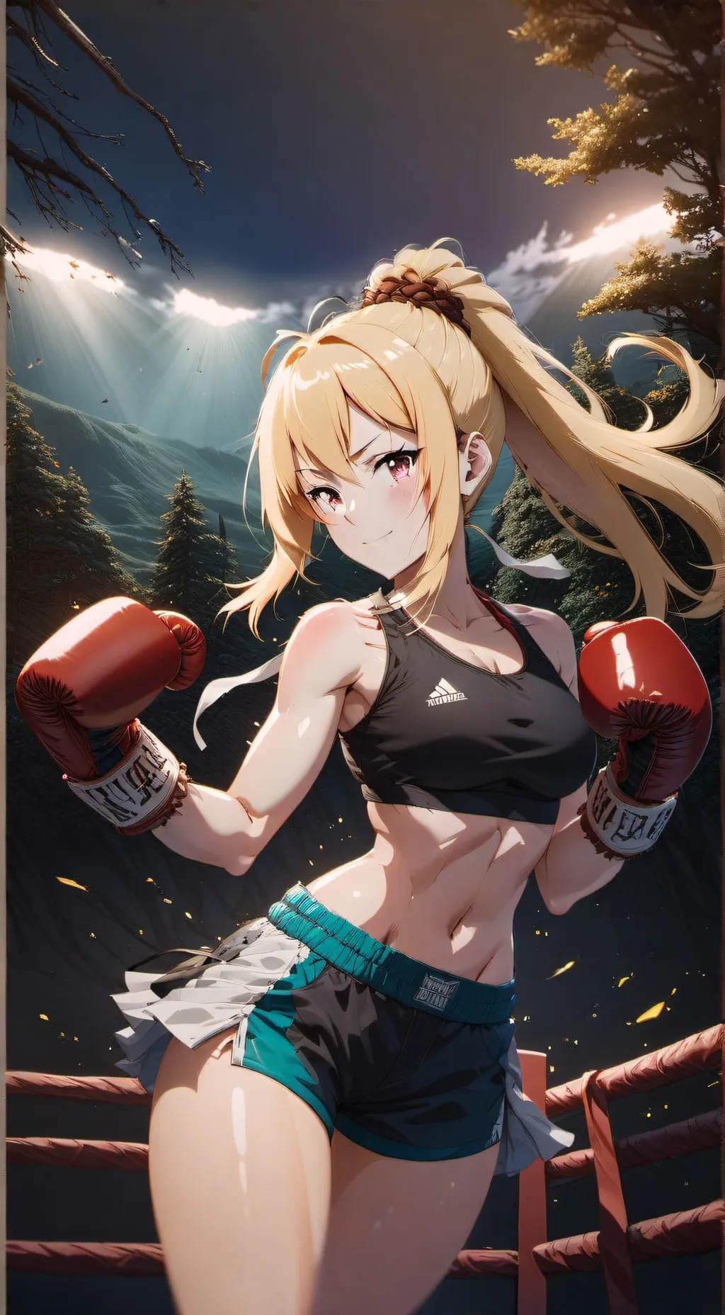 ai character: Lana Koch  background