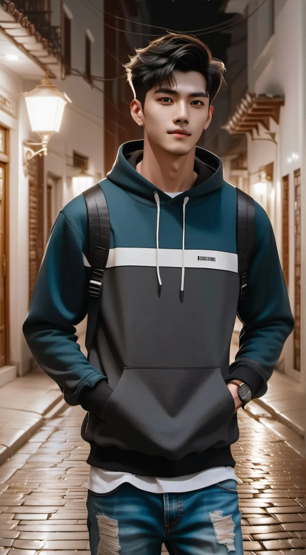 ai character: Maxwell  background