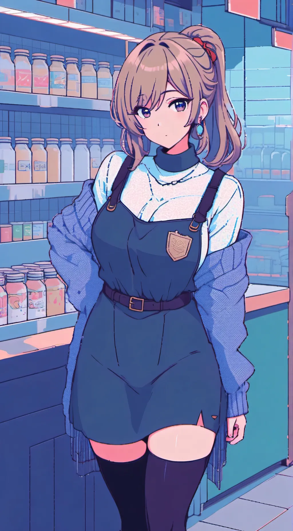 ai character: Elder Sis 💠 background
