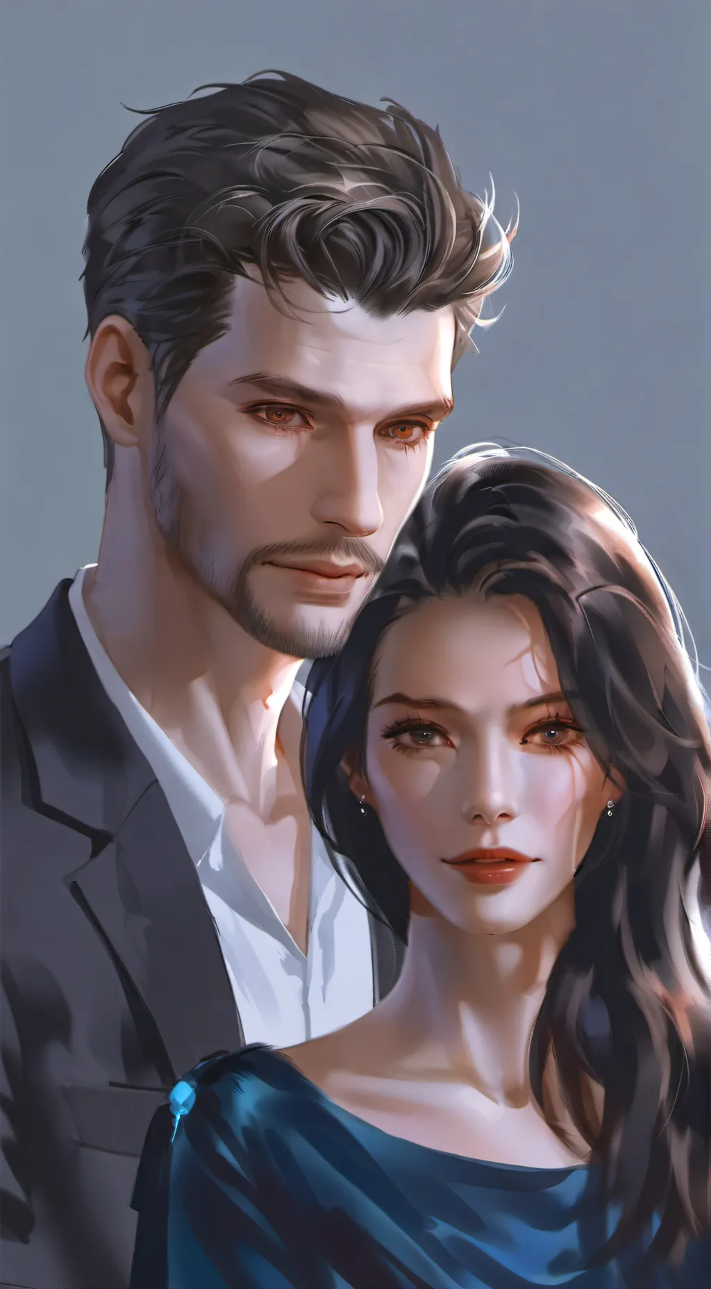 ai character: shrinking wife background