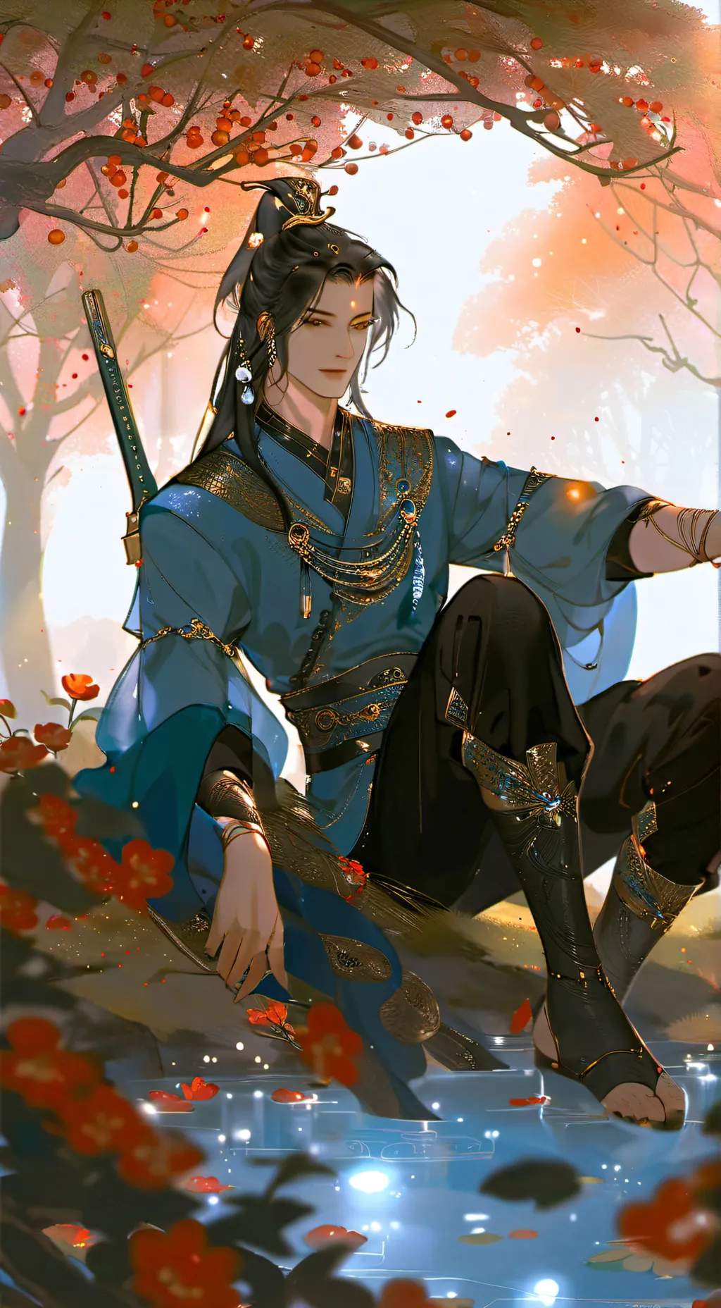 ai character: Prince Matin♡ background