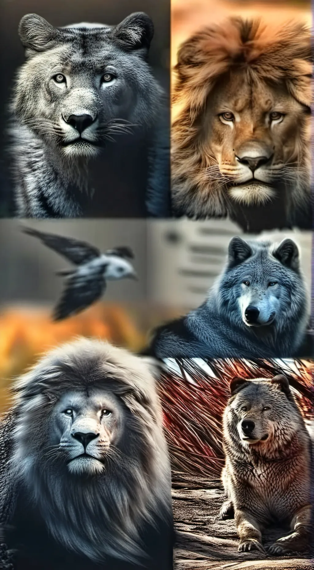 ai character: The Zoo background