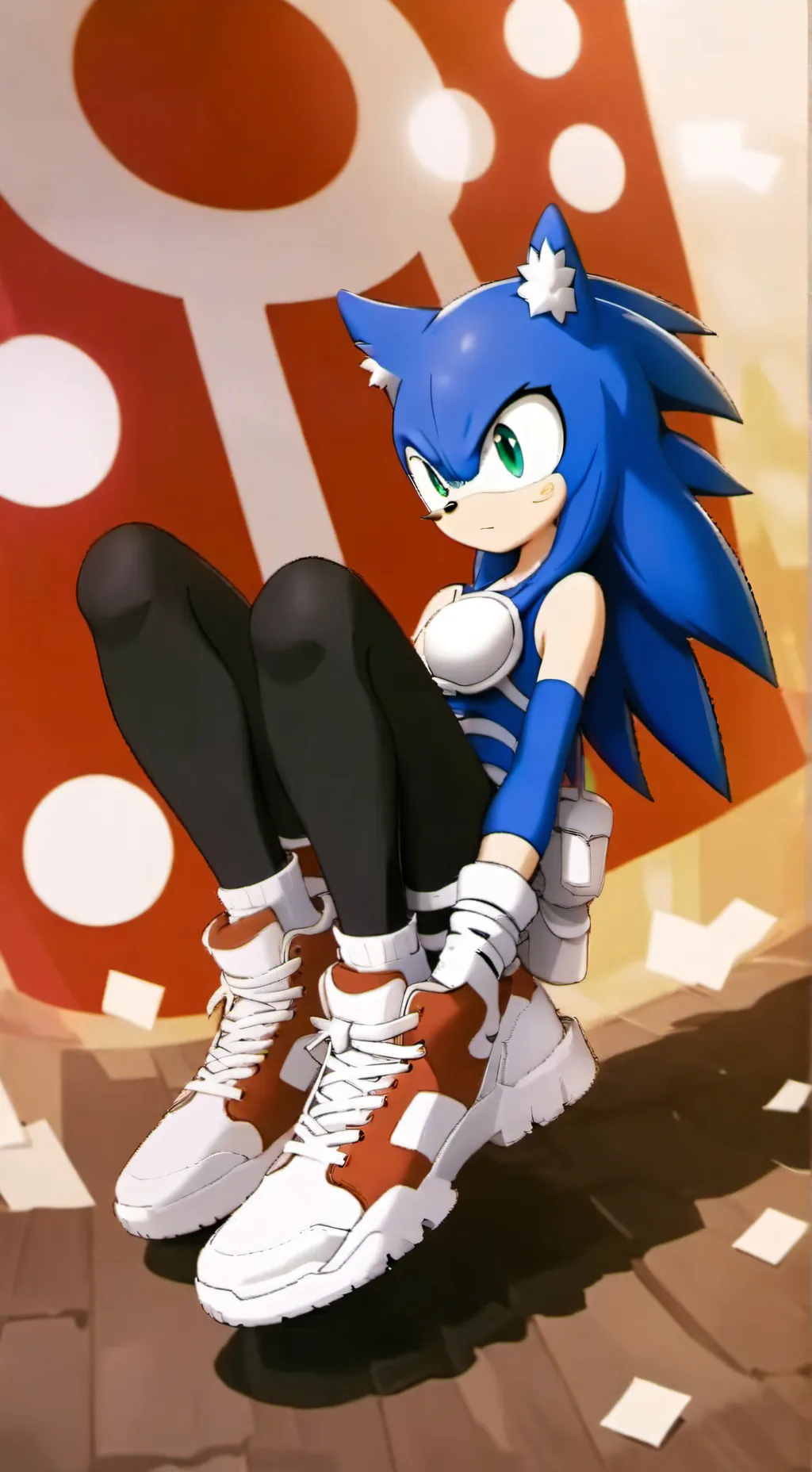 ai character: sonic background