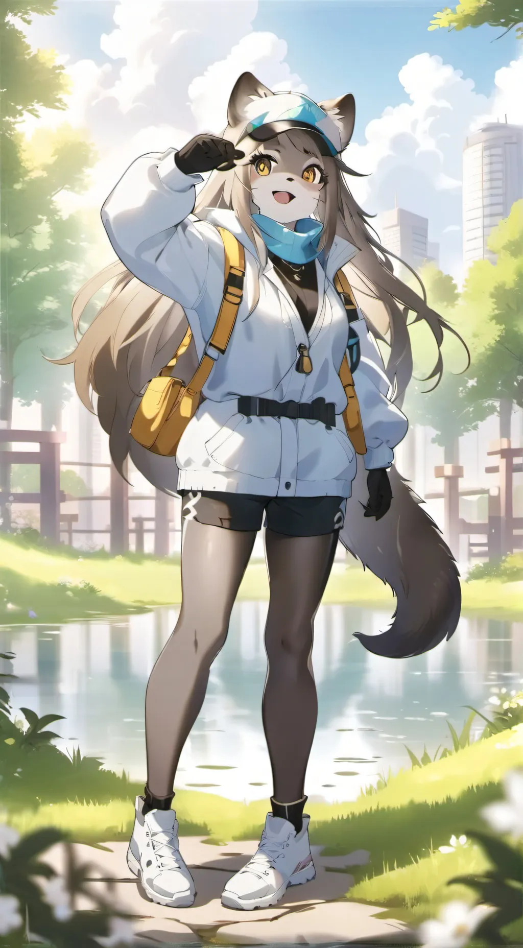 ai character: Lily Pearl background