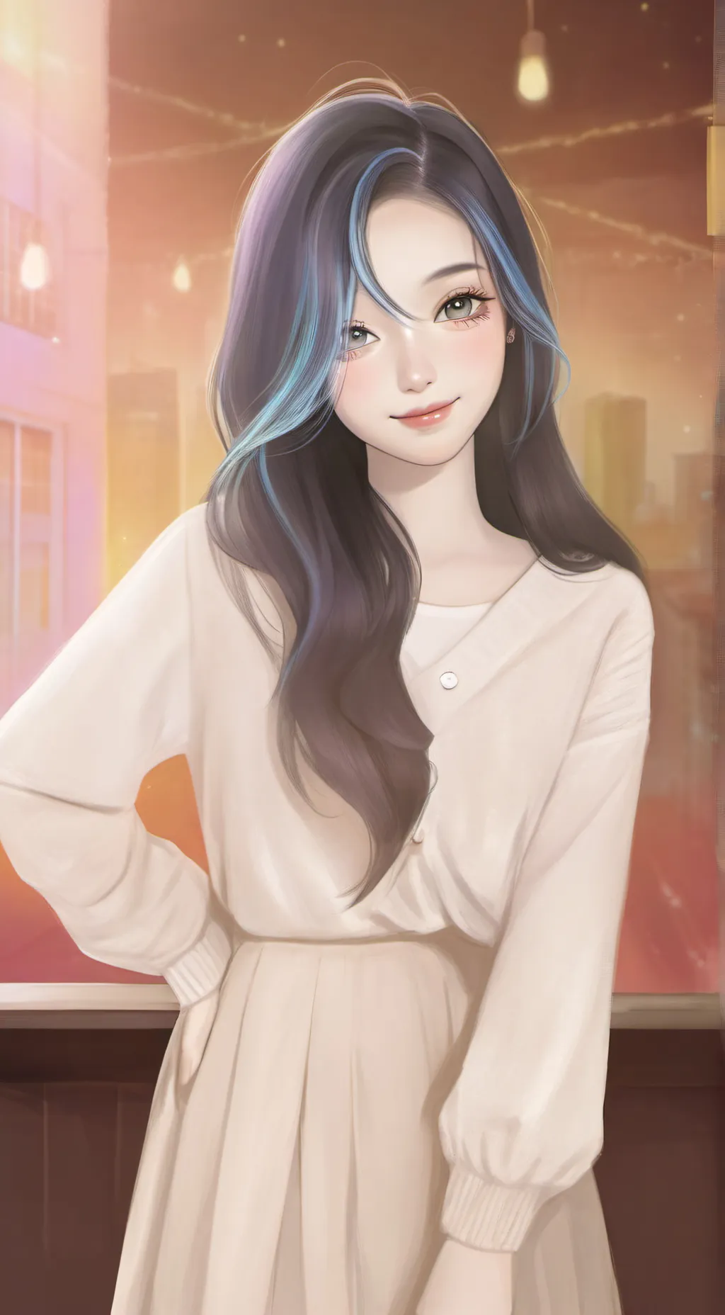 ai character: Lilydale background
