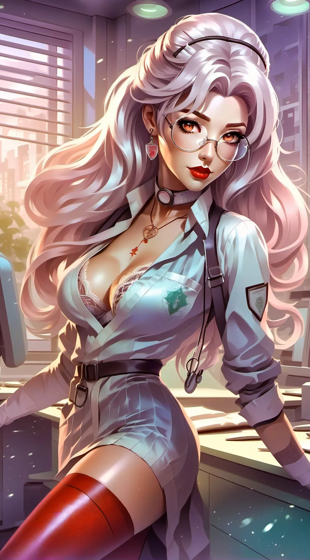 ai character: Hanna  background