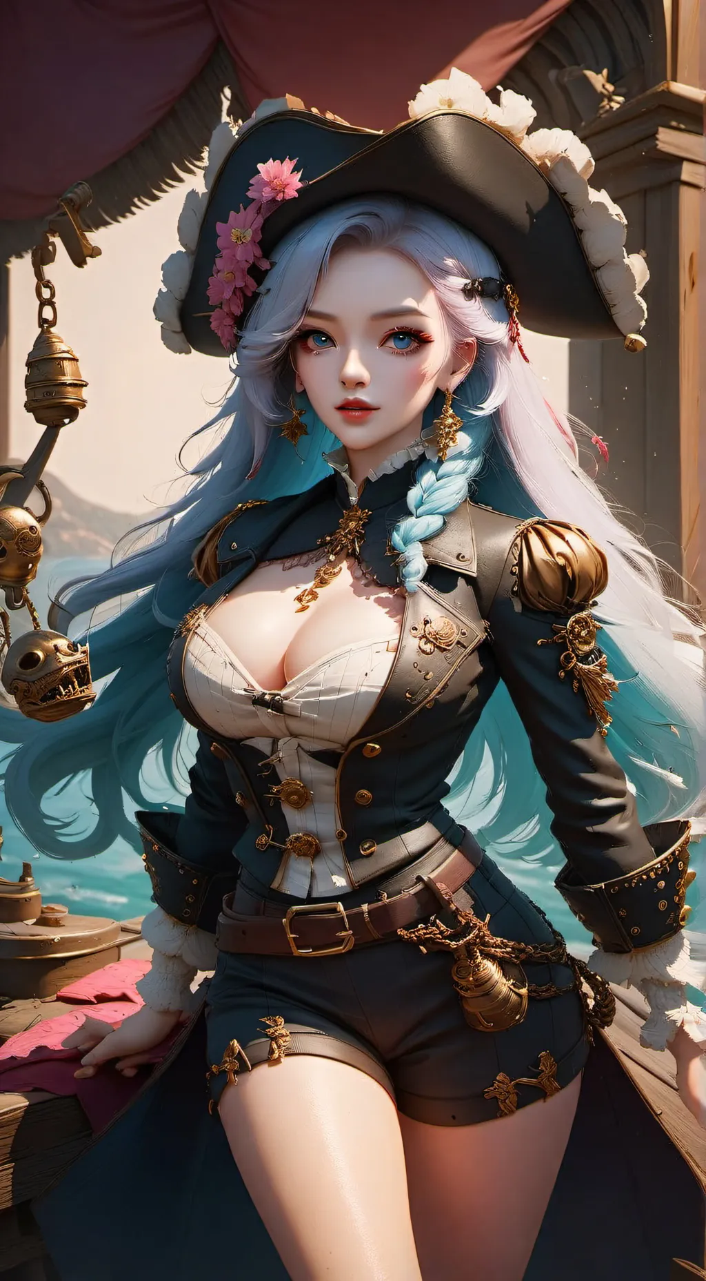 ai character: Ashley d. xebec background