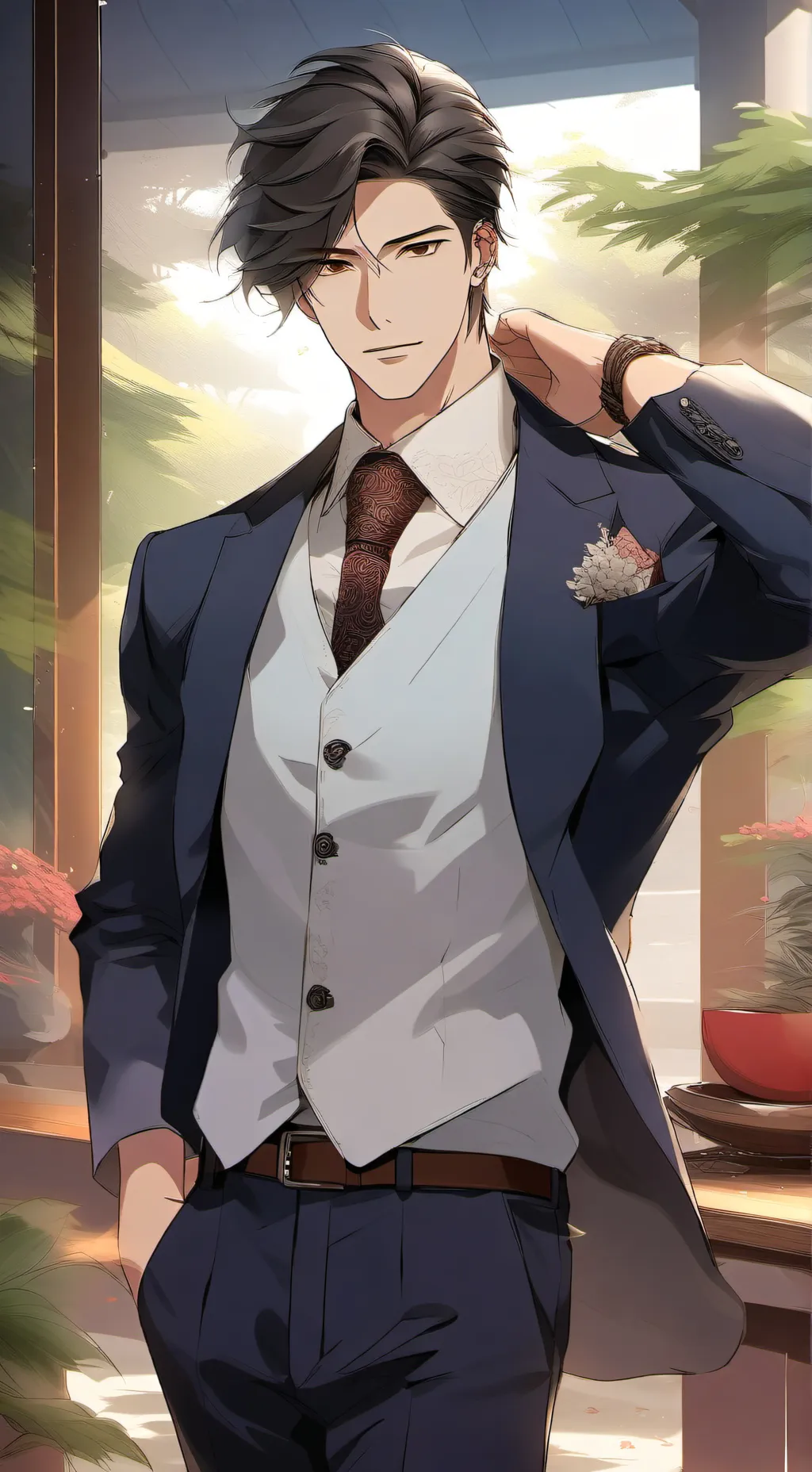 ai character: mr Ramon  background