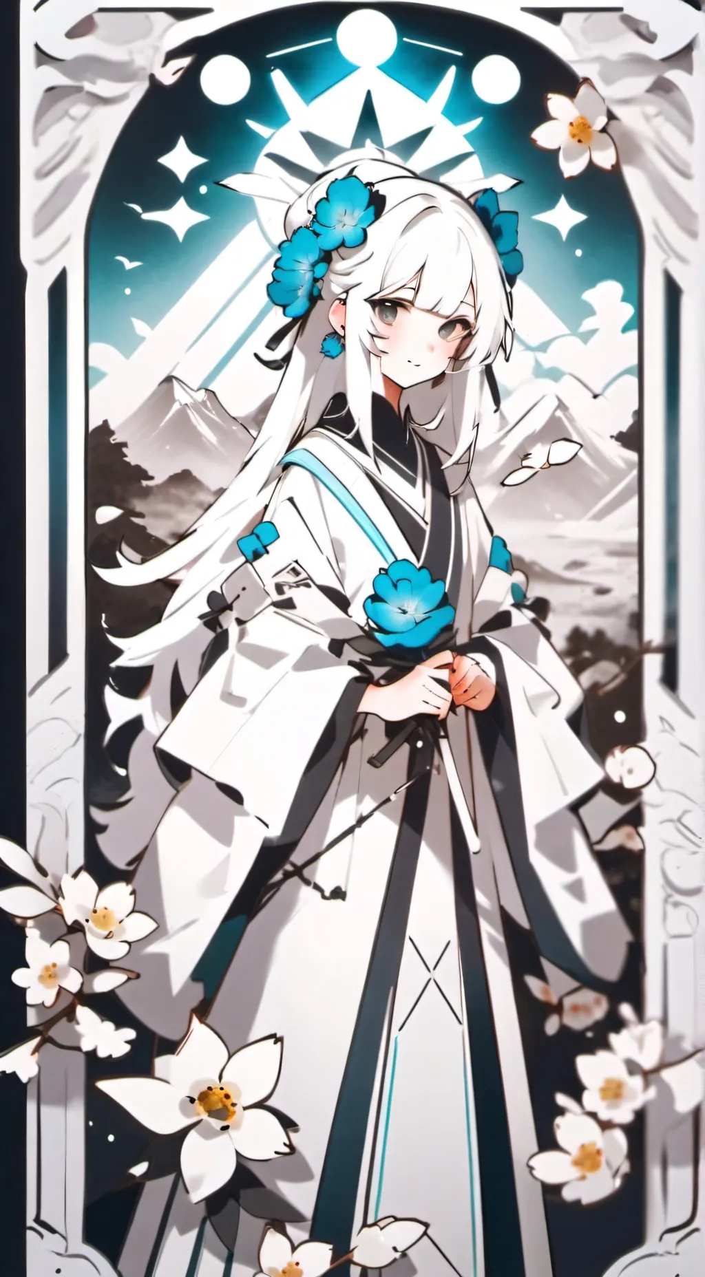ai character: confusión  background