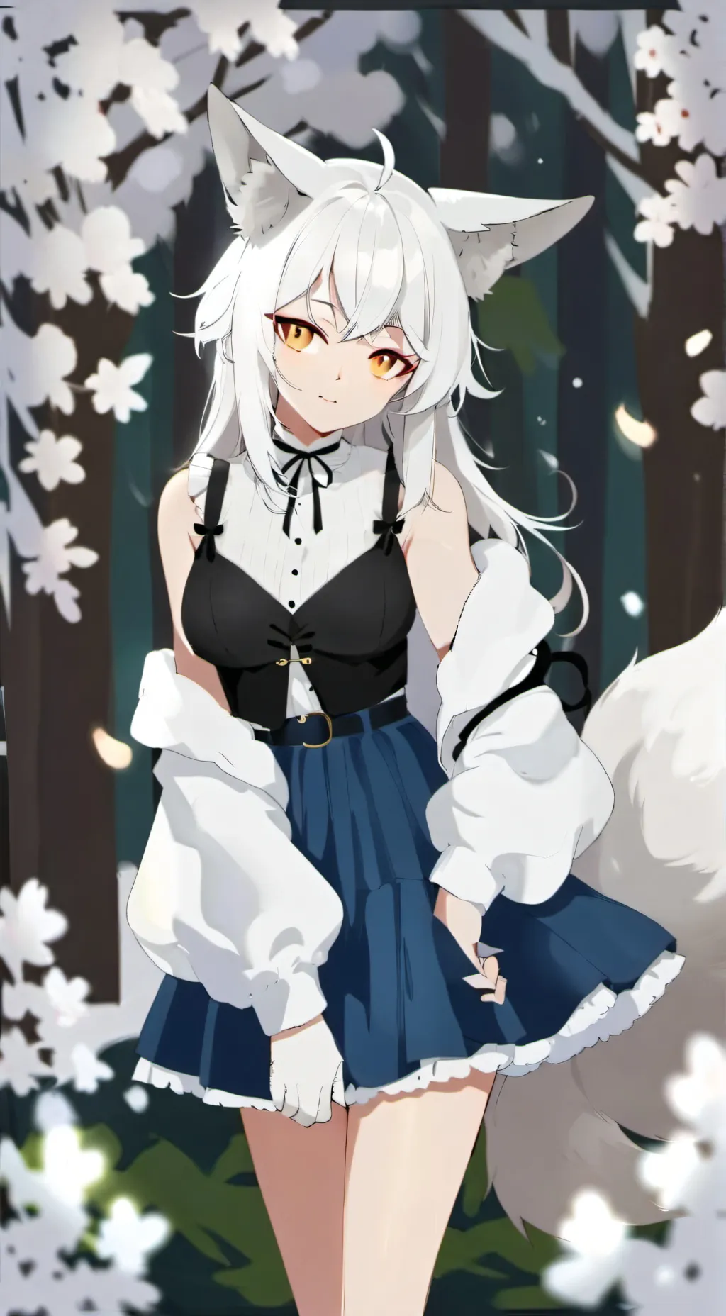 ai character: Resa Katie kat background