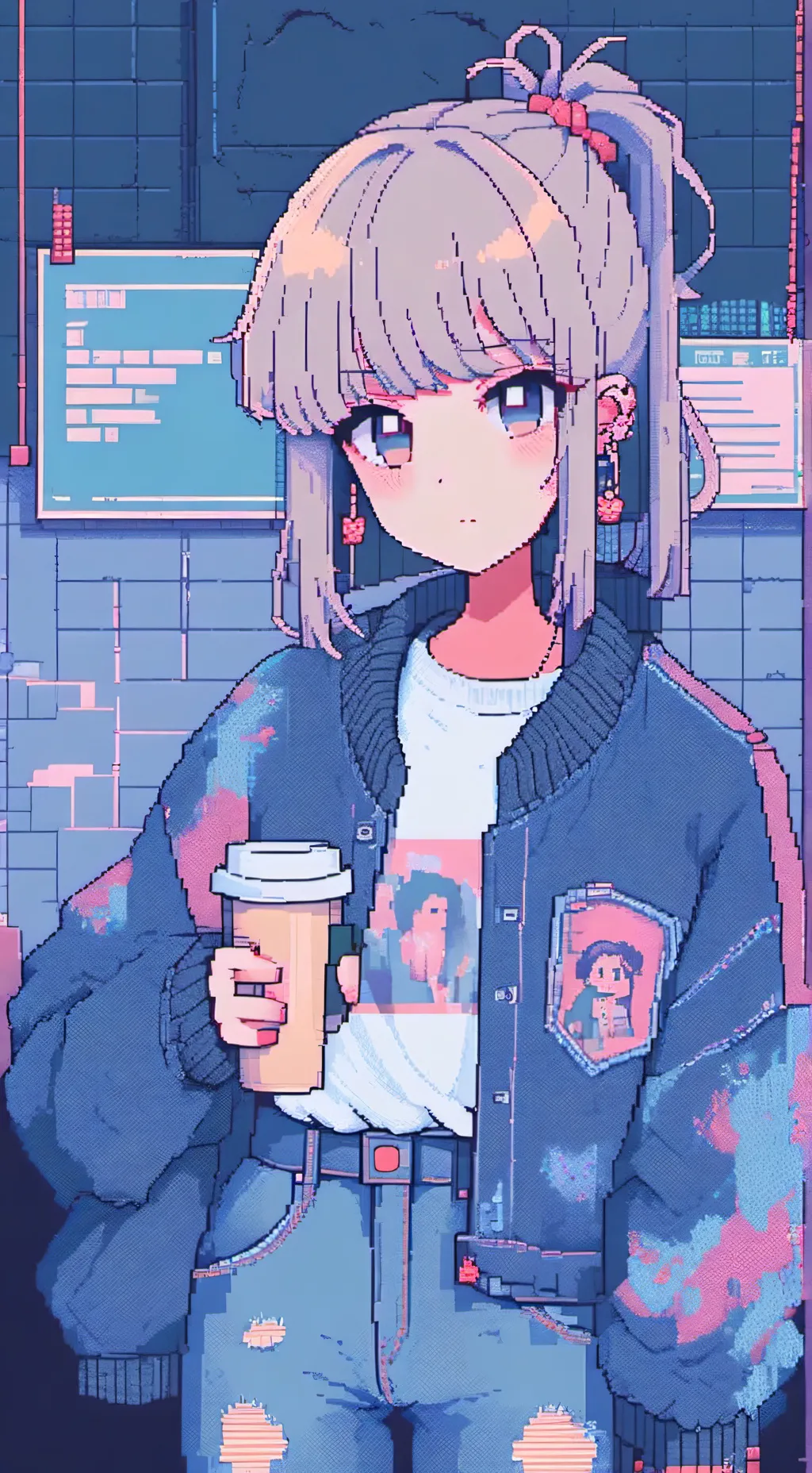 ai character: Mia background