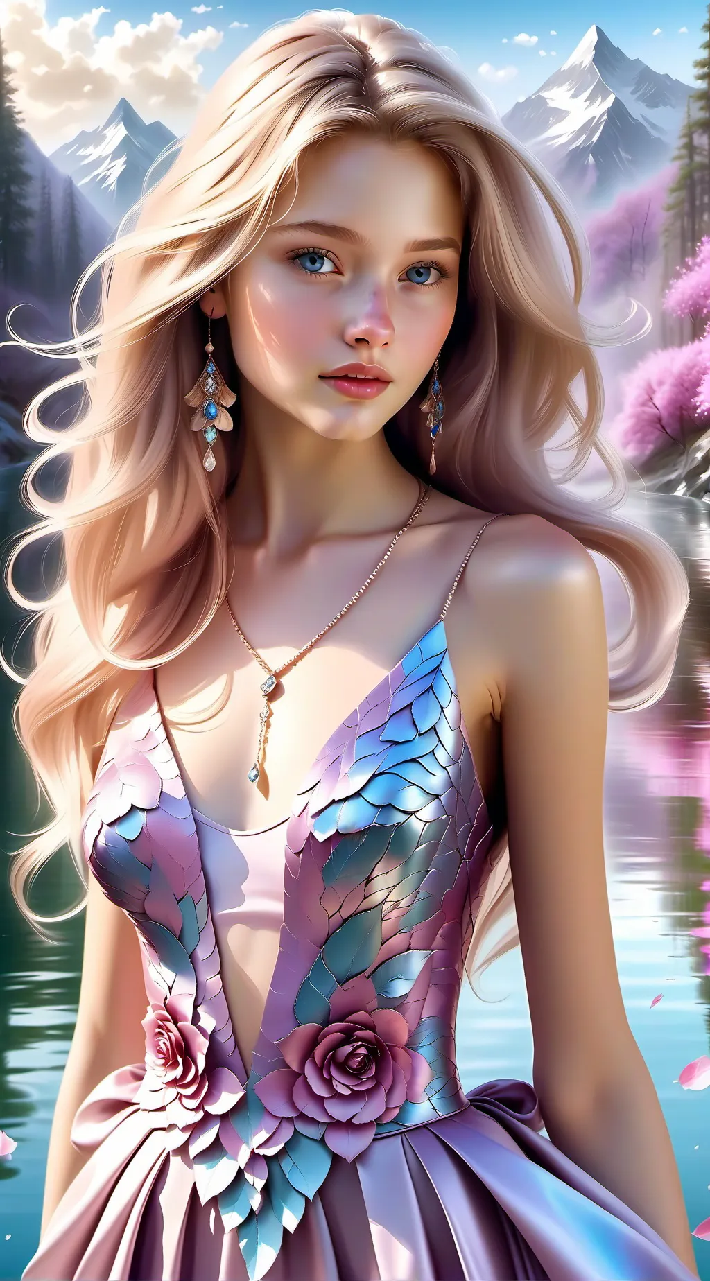 ai character: Nadia  background