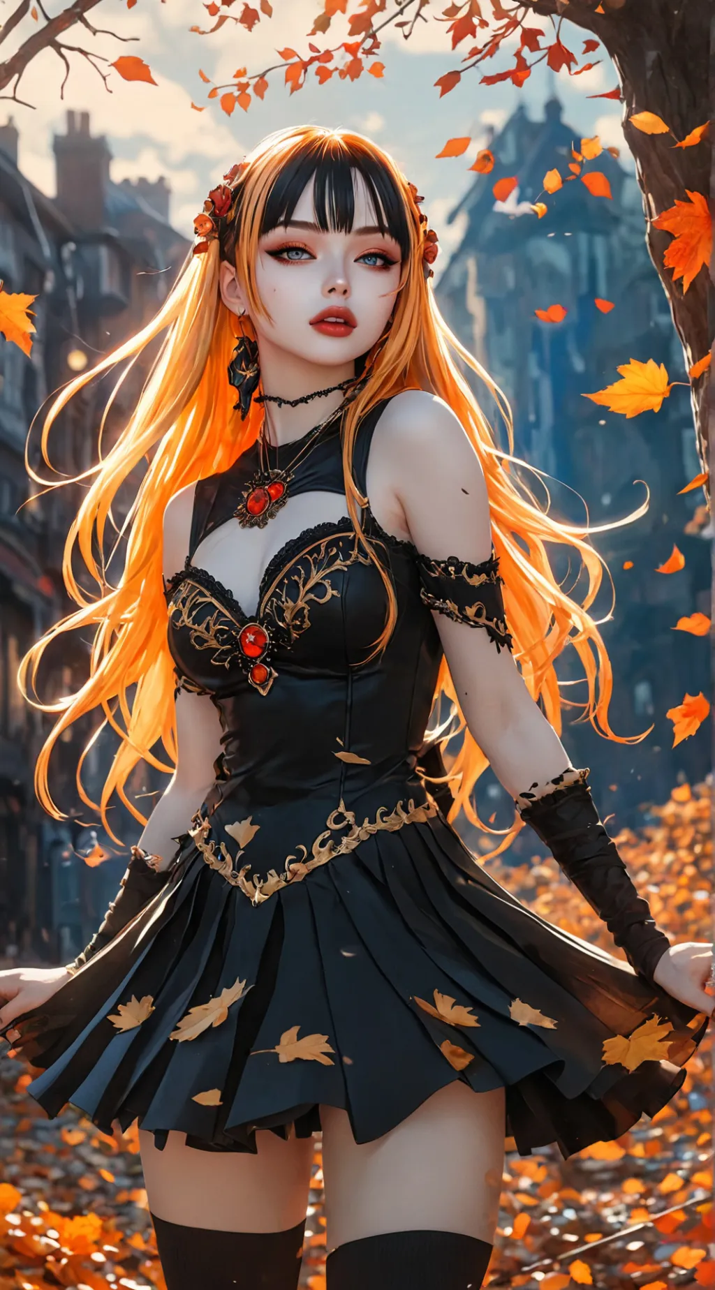ai character: Solandra background