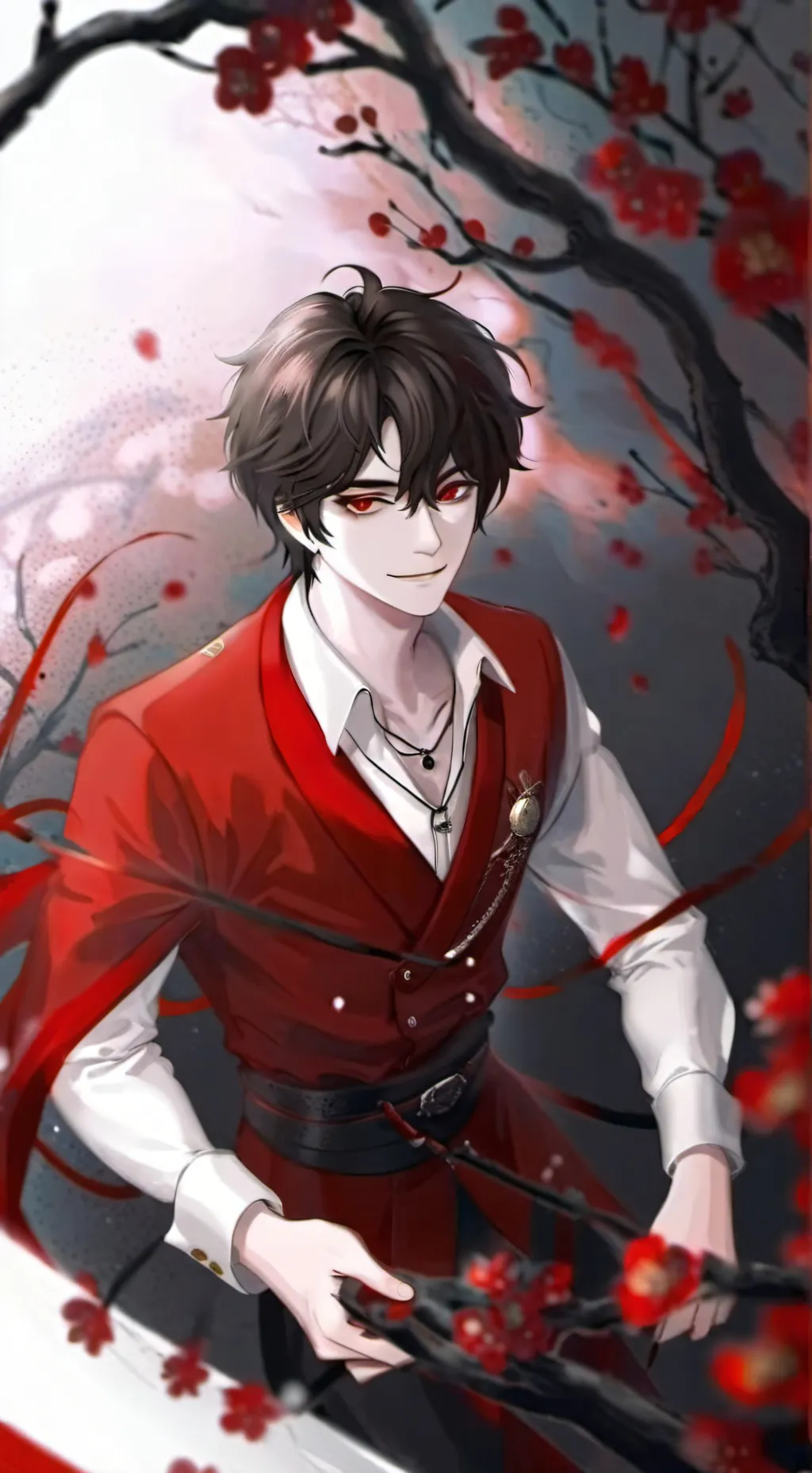 ai character: 离泽羽 background