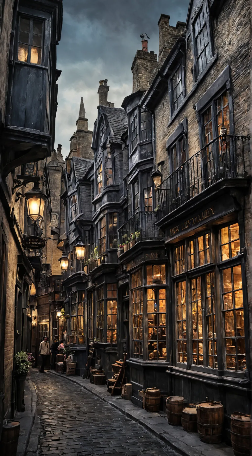 ai character: Daigon Alley background