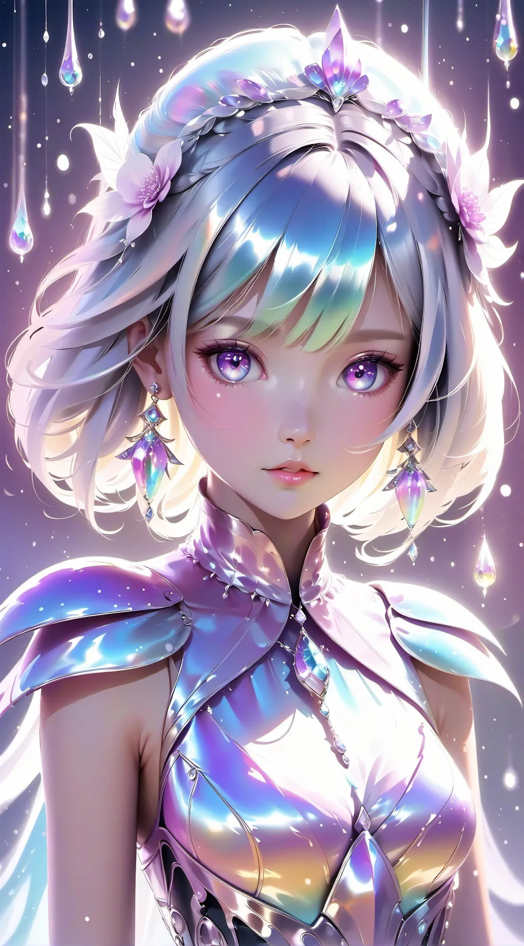 ai character: I LOVE YOU background