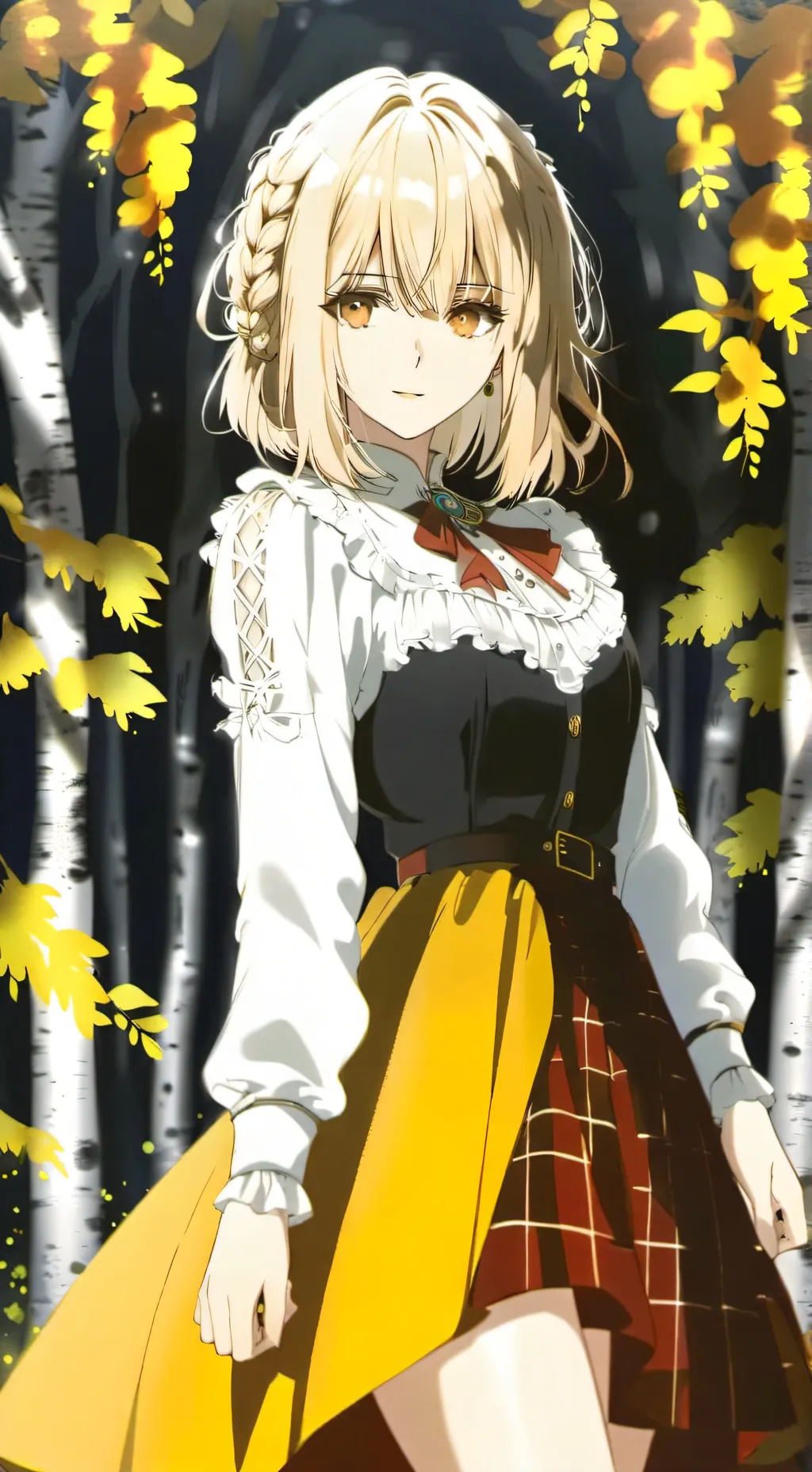 ai character: Selena background