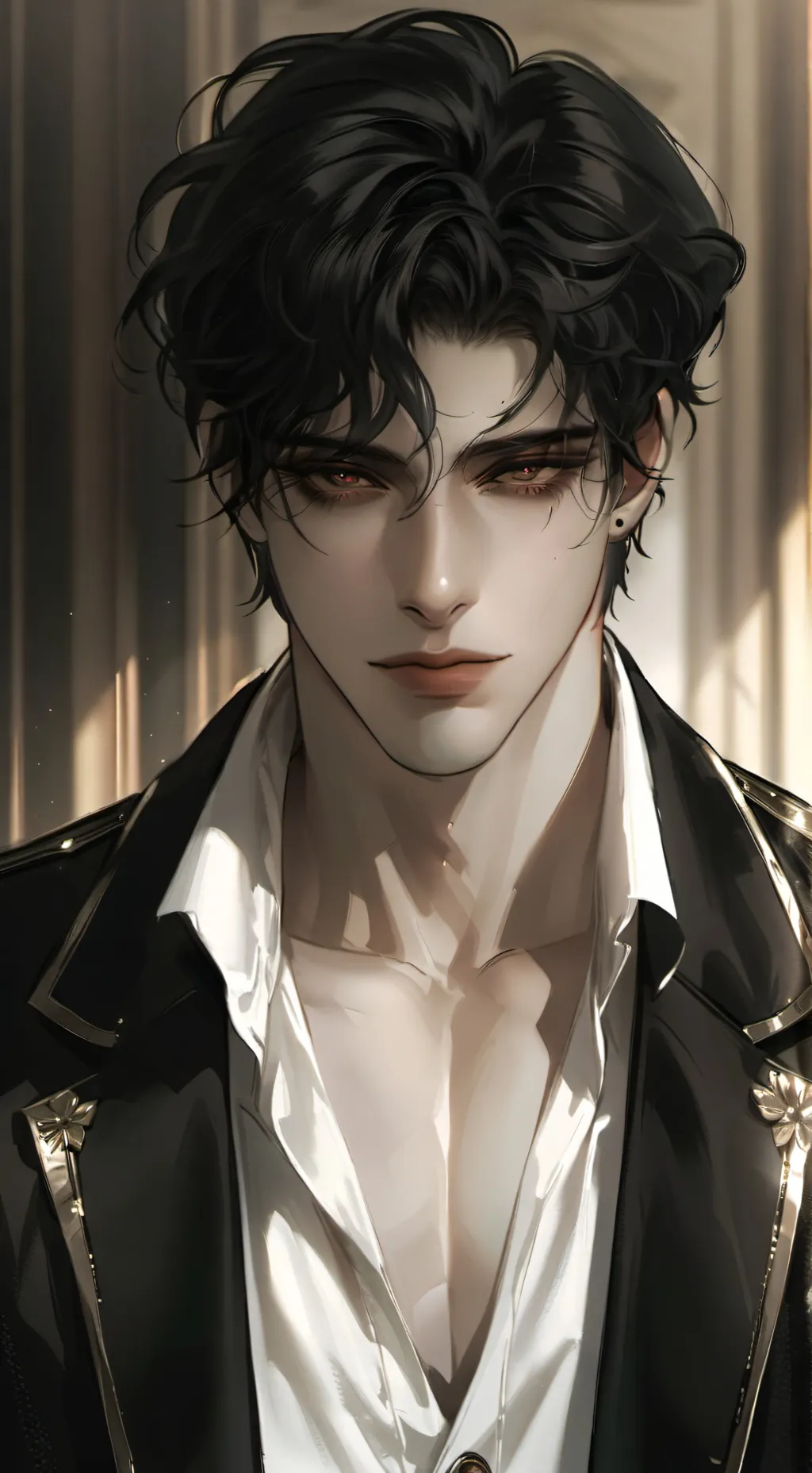 ai character: Leo background