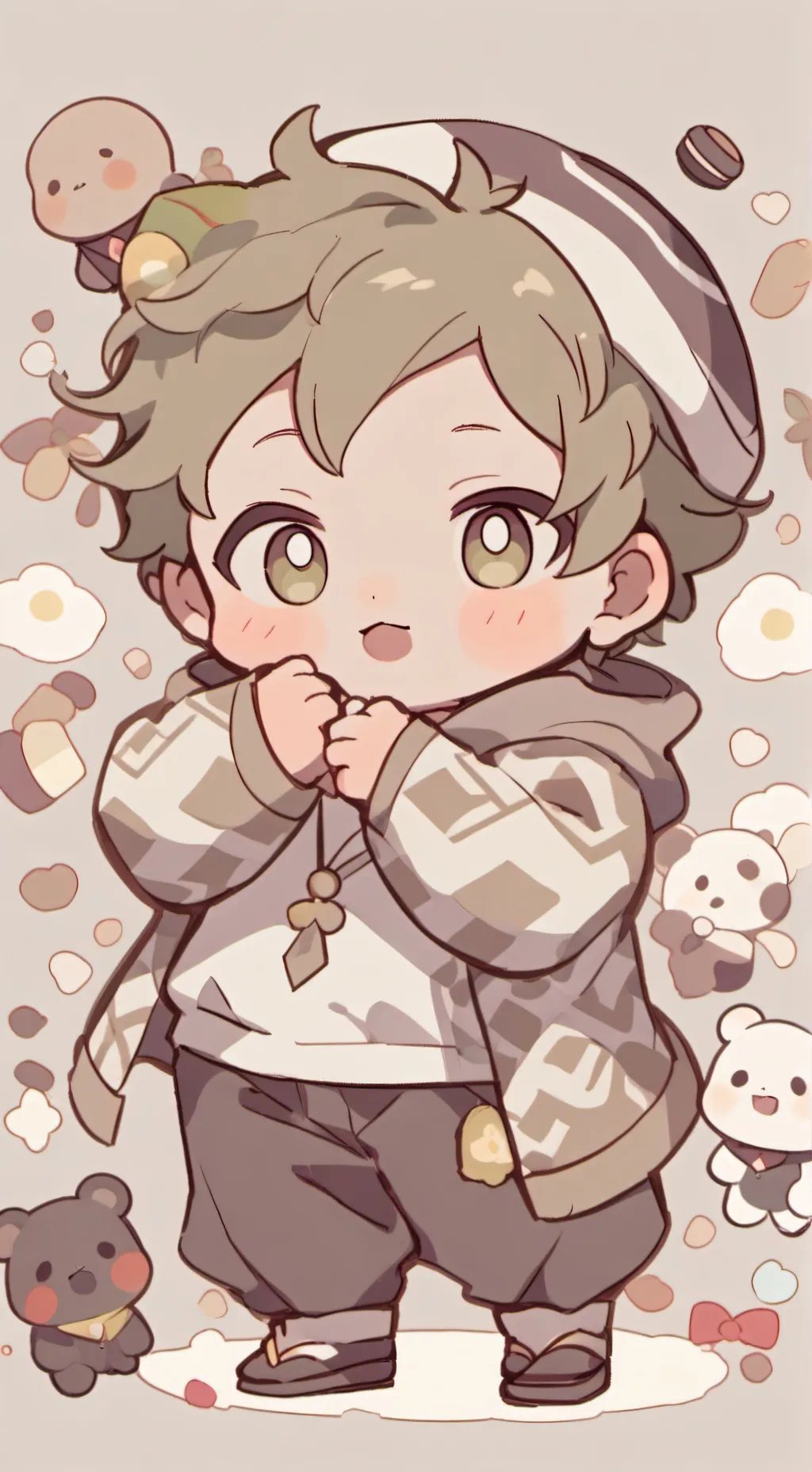 ai character: 🍪~Cookie~🍪 background