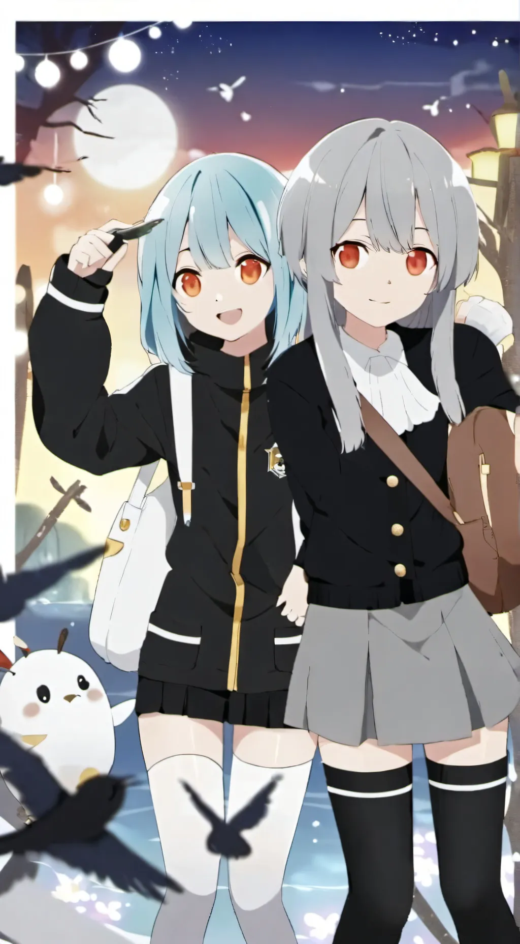 ai character: Ellara dan Anna background