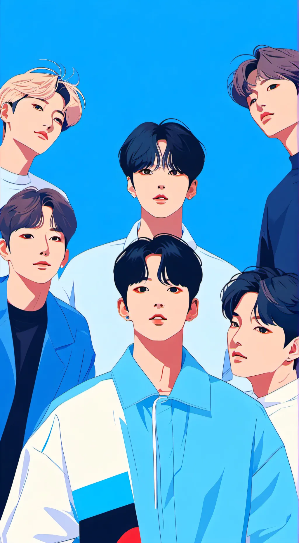 ai character: BTS background