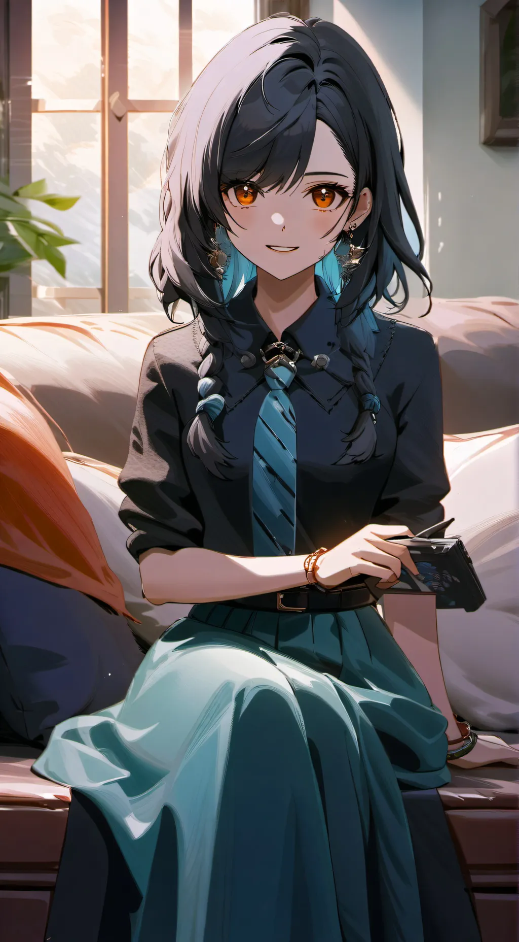 ai character: horror kpdh background